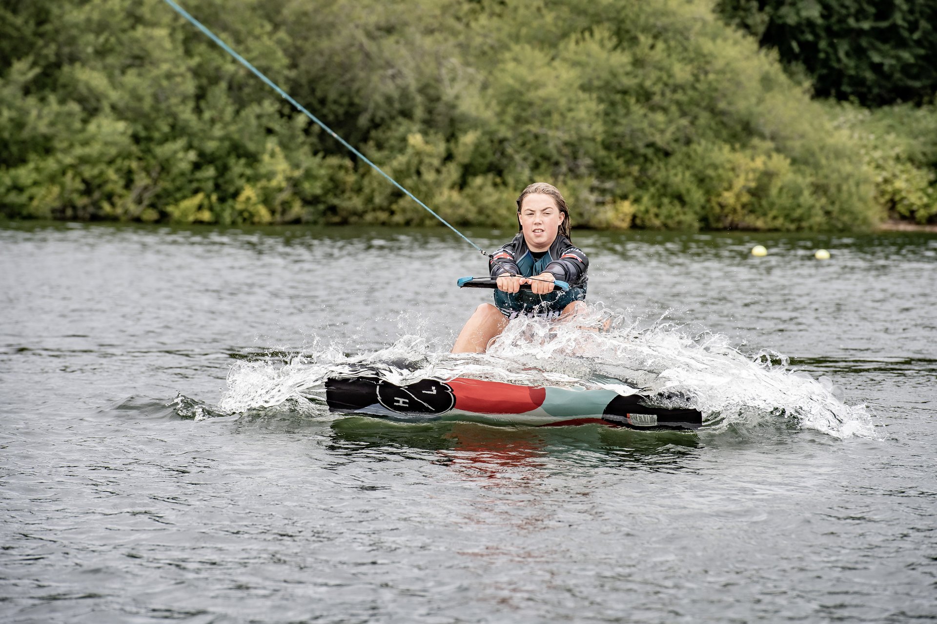 Ava Sherfield at the 2022 Malibu Boats UK Wakeboard And Wakesurf Nationals
